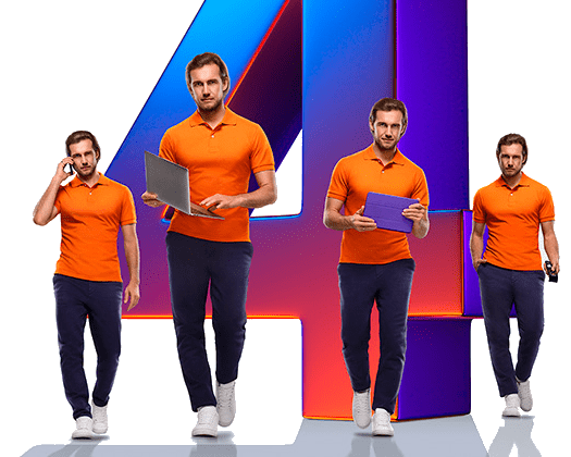 Великолепная четверка Ростелеком в&nbsp;посёлок городского типа Правдинский (Московская область)